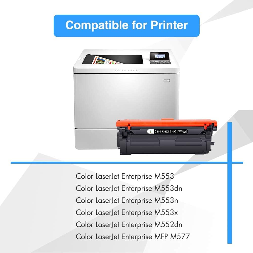プリンター・複合機 HP 508X CF360X Amazon.com: HP 508X Black High-yield Toner Cartridge for HP